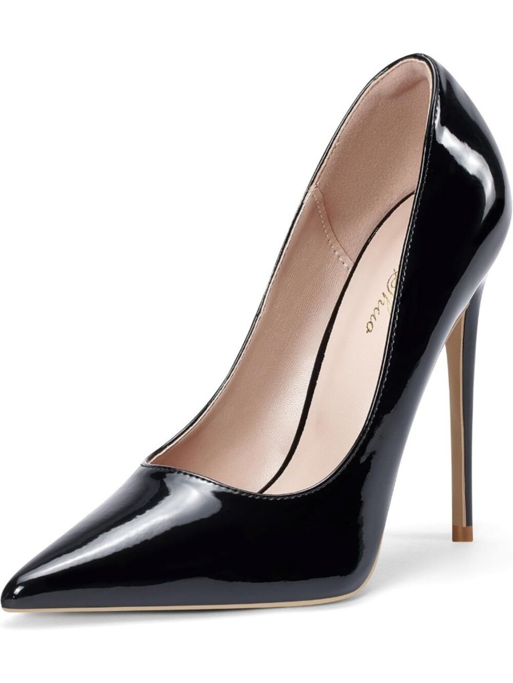 Chic Pointed Toe High Heel Pumps - 4.7" Stiletto Party Shoes in Matte Finish
